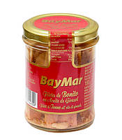 Філе тунця BayMar в соняшниковій олії 180 гр cкло