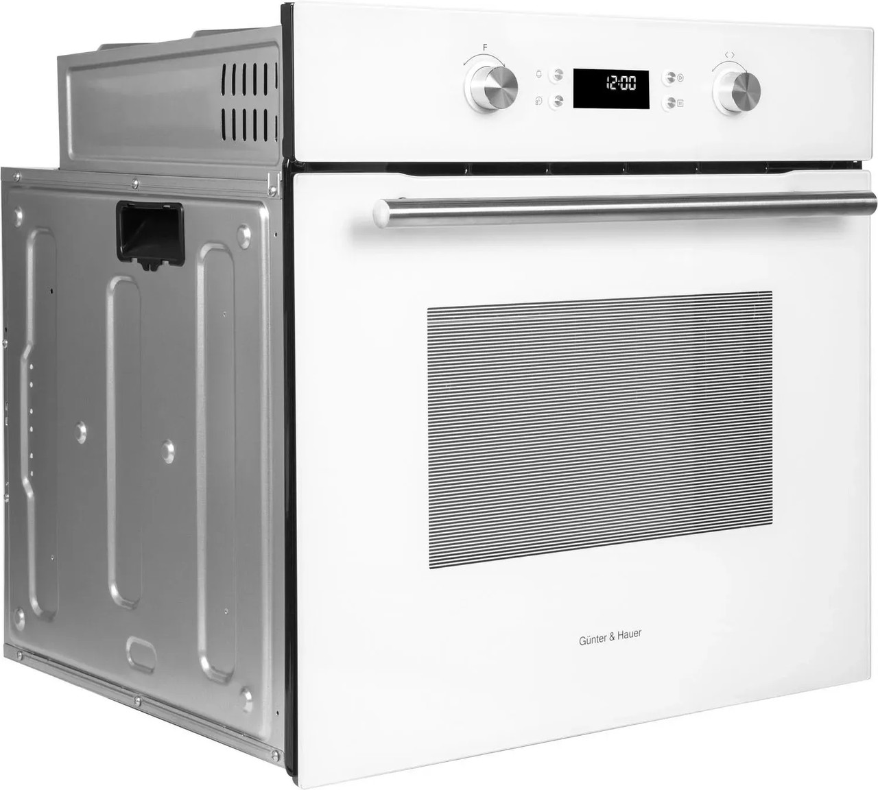 Біла електрична духова шафа Gunter & Hauer EOM 867 WH(WD) з грилем і конвекцією, фото 1
