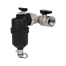 Фільтр-дешламатор Thermo Alliance Forte 1 1/4", поворотний (магнітний шламоуловник) TAF400G32, фото 4