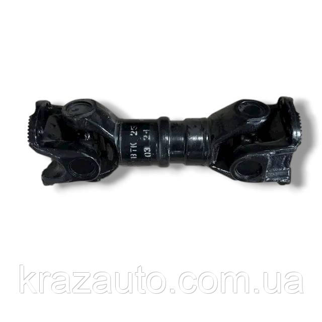 Вал карданний КРАЗ основний L = 520 мм фланці на 4 відв. (под китайс. КПП) 65055-2218010-20