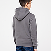 Худі дитяче для хлопчика 13-16 років сіре (5003-03), фото 2