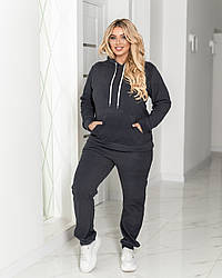Спортивний флісовий костюм жіночий "Jacob" | Батал