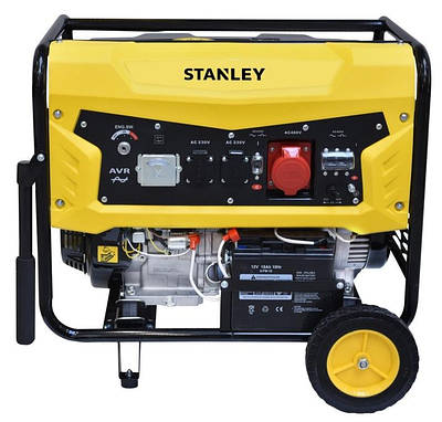 Генератор бензиновий Stanley SG7500 7.5 кВт, 4-тактний двигун, трифазний