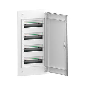 Розп. щит врізний 4Р 13М білі двері XS LVSXN413