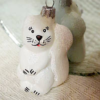 Формова іграшка зі скла Білочка білосніжна