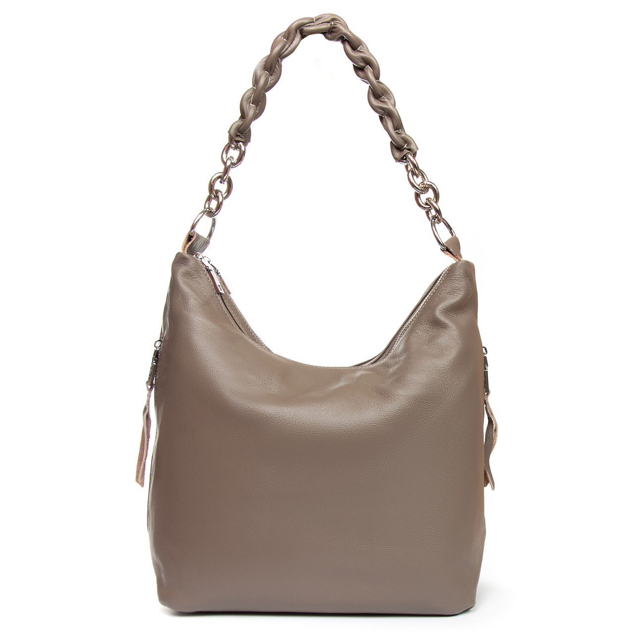 Сумка Женская кожа  8087-9 l.grey.Купити жіночі сумки гуртом і в роздріб із натуральної шкіри в Україні