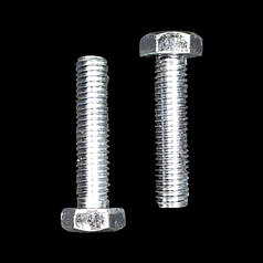 Болти метричні із шестигранною головкою оцинковані