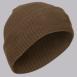 Шапка чоловіча армійська тактична акрилова Acrylic Watch Cap колір койот Rotcho USA