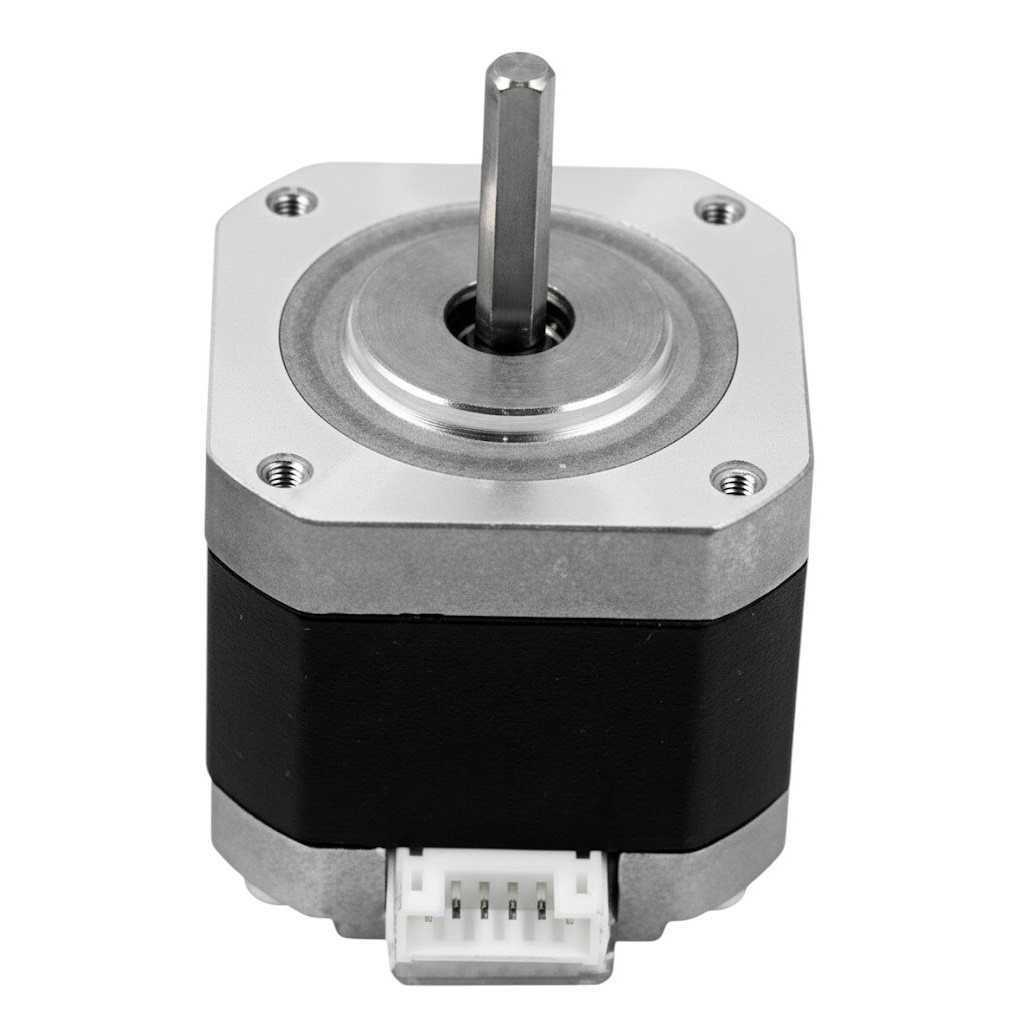 Мотор кроковий Kingroon Nema 17 для 3Д-принтера, 12В, 42*40мм, срібний, фото 1
