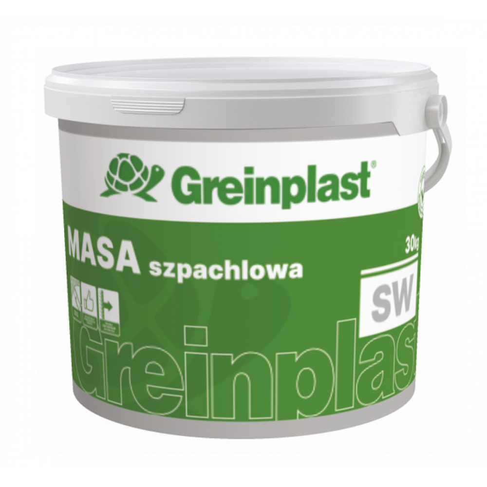 Полімерна фінішна шпаклівка GREINPLAST SW 17 кг, фото 1