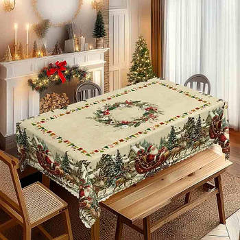 Скатертина Різдво 152*220см TNSS-1 G-Rich
