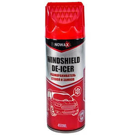 Універсальний розморозник Nowax Windshield De-Icer аерозоль, 450 мл