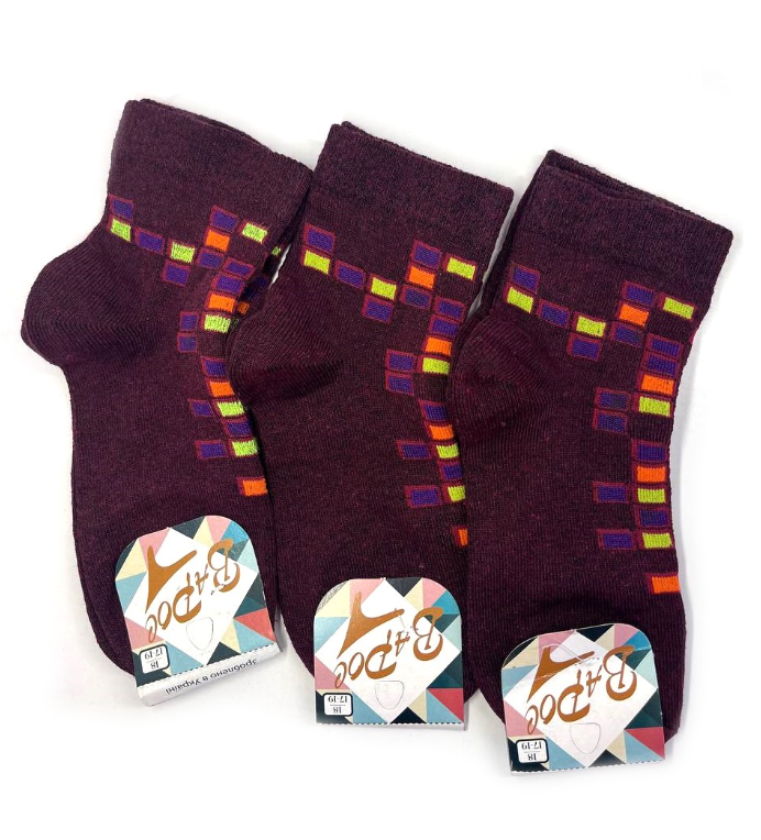 Дитячі шкарпетки Кубики 18 р. (12 пар!) (Демісезонні) Варос, фото 1