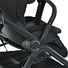 Коляска прогулянкова EL CAMINO CHLOE з реверсивним блоком ME 1191 Black Чорна, фото 7