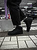 Зимові чоловічі кросівки Nike Air Force Black Winter high з хутром Найк Форс чорні шкіряні високі теплі, фото 10