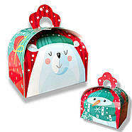 Упаковка для цукерок Новий рік 150-200 грам, фото 2