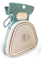 Повідок для собак із контейнером для прибирання 14х17х6 см