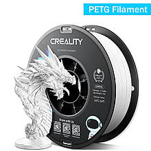 Пластик в котушці PETG Creality 1,75 мм білий (White)