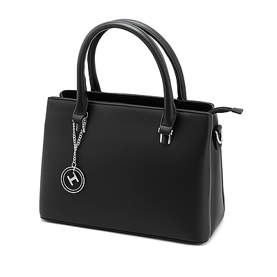 Сумка жіноча класична чорна (0051)