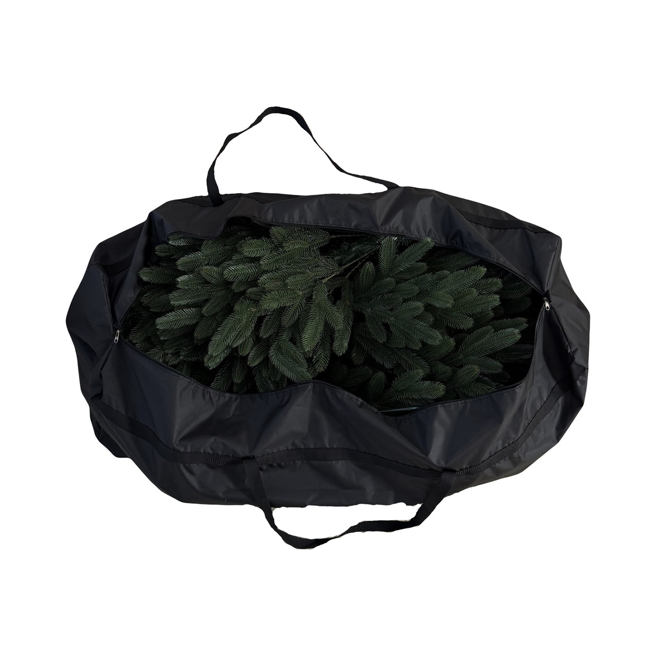 Нейлонова сумка для зберігання штучної ялинки 120*50*30 см (чорний), фото 1