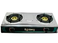 Настільна газова плита газова плита на 2 конфорки Настільна плита на газі для балонного газу для дому