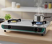 Газова плита з двома газовими конфорками Газові побутові кухонні плити під балон Мініплита для кухні