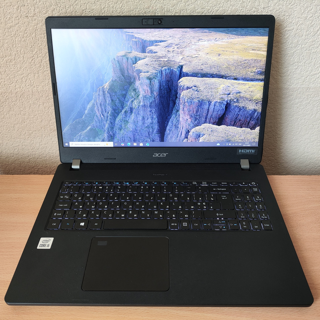 Ноутбук Acer TravelMate P215-52 15.6" FHD i5-10210U/8GB/256 GB SSD/Intel UHD Graphics/Webcam, фото 1