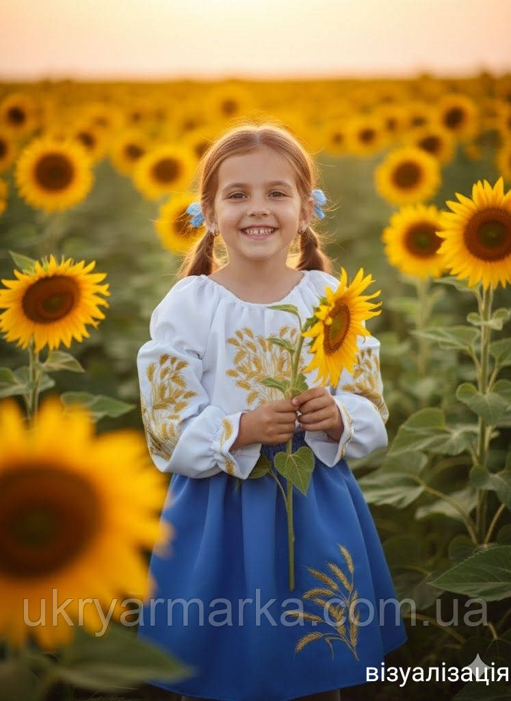 вишитий костюм дівчачий