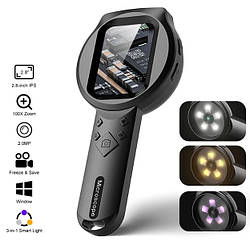 Портативний цифровий мікроскоп МР-01 100X з 2,8-дюймовим IPS-екраном. Ручний мікроскоп-лупа з екраном 2,8"