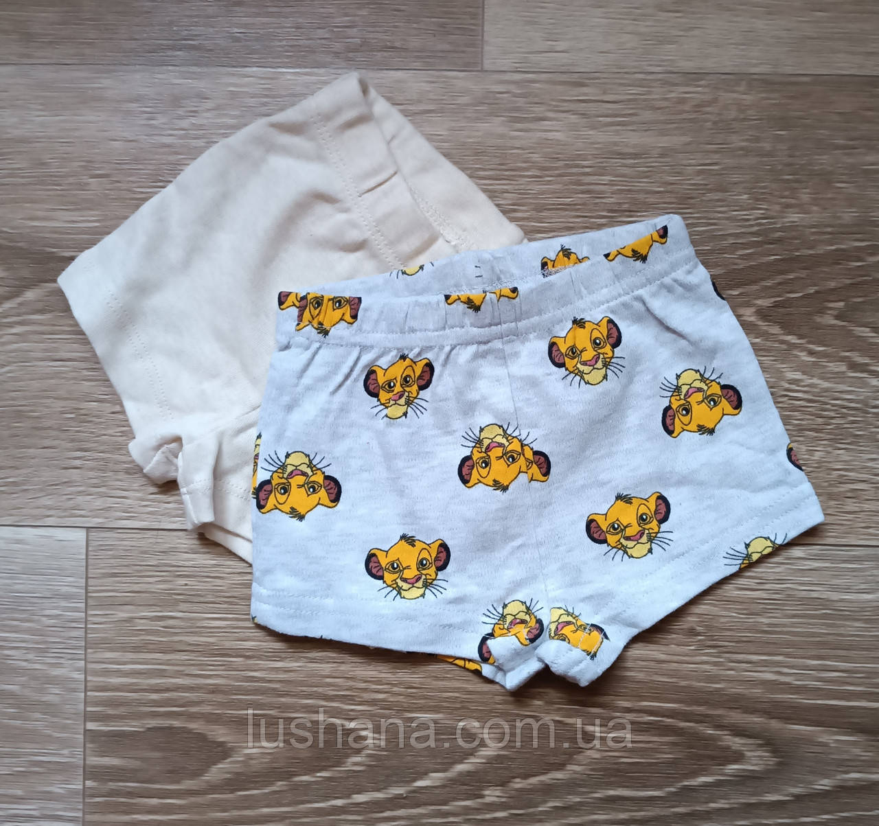 Шорти Primark на дівчинку /набір / Disney / Lion King / р.62 / 0-3 місяці, фото 1