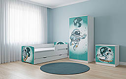 Подорож у Космос: Дитяче ліжко "Астронавт" та набірні модульні меблі для юних дослідників