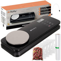 Вакууматор із вагами та ножем Ruhhy 24756 вакуумний пакувальник 120 Вт