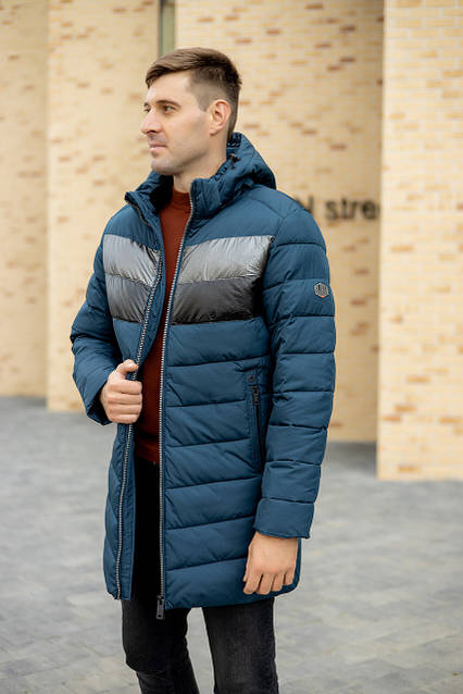 Зимняя мужская куртка Black Vinyl C19-1567: продажа, цена в