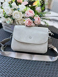 Стильна жіноча лакована сумочка з екошкіри