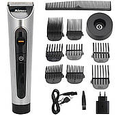 Машинка для стриження волосся керамічний тример lcd