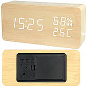 Електронний будильник термометр гігрометр usb