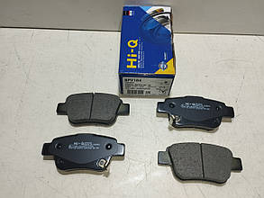 Hi-Q Колодки гальмівні задні TOYOTA COROLLA VERSO 04-, AVENSIS 03-