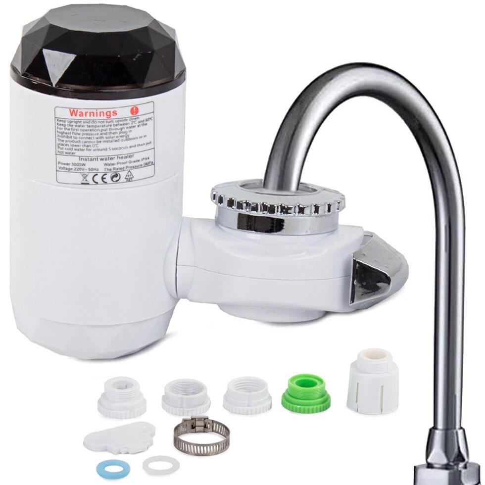 Електричний водонагрівач миттєвої дії lcd кран