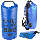 Водонепроникний мішок 30 л водонепроникний мішок для байдарки похідний рюкзак