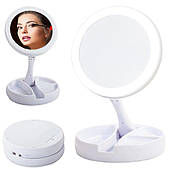 Косметичне дзеркало з підсвіткою на 22 світлодіоди 2 x 3 x usb