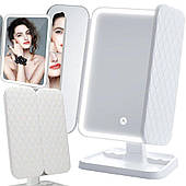 Косметичне дзеркало освітлений призвело до складаного макіяжу дзеркало преміум