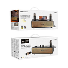 Колонка з мікрофонами HOCO BS63 Graceful wireless dual-mic BT speaker Black, фото 8