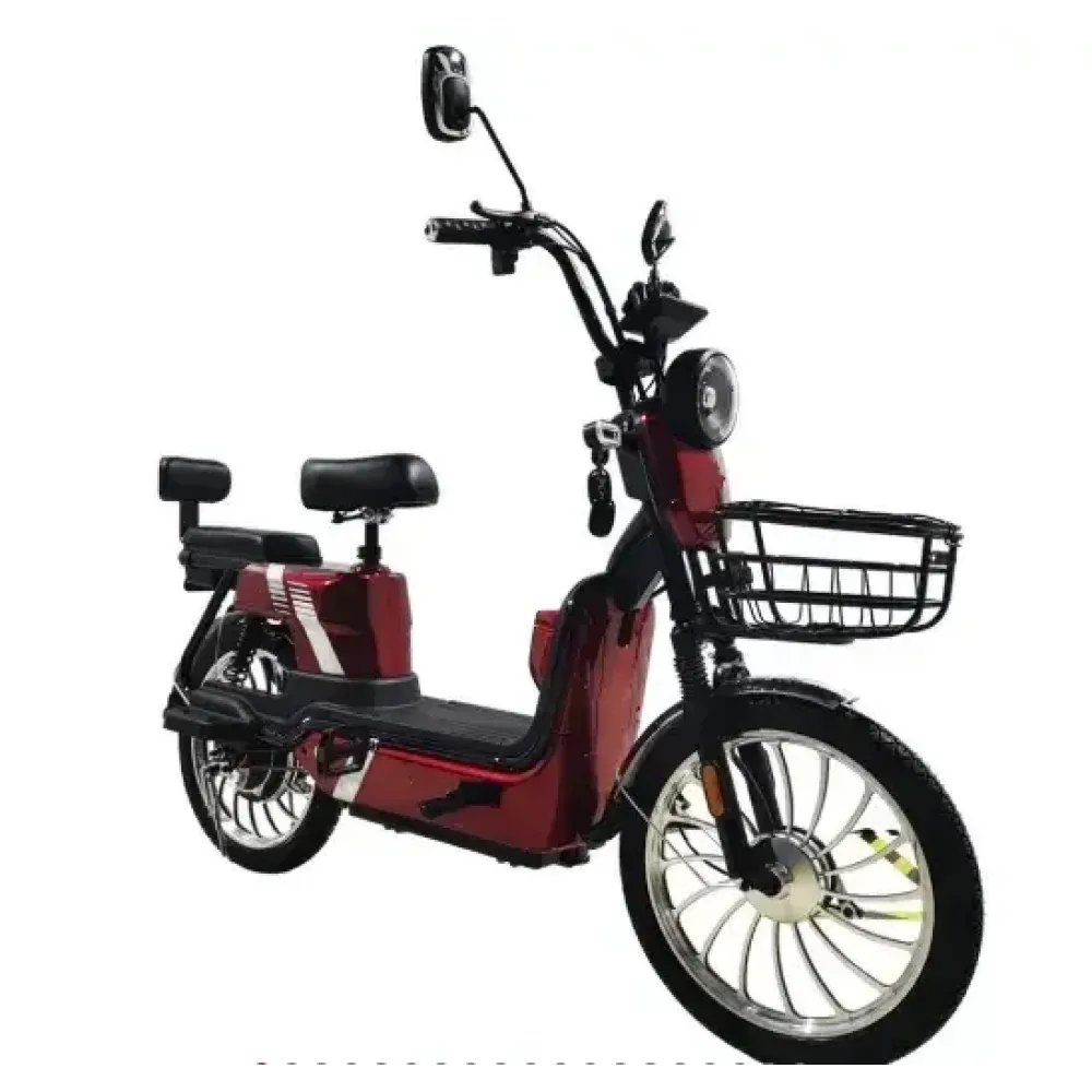 Електровелосипед Crosser CR-3 NEW 800W AGM 60V-24Ah, Червоний, фото 1