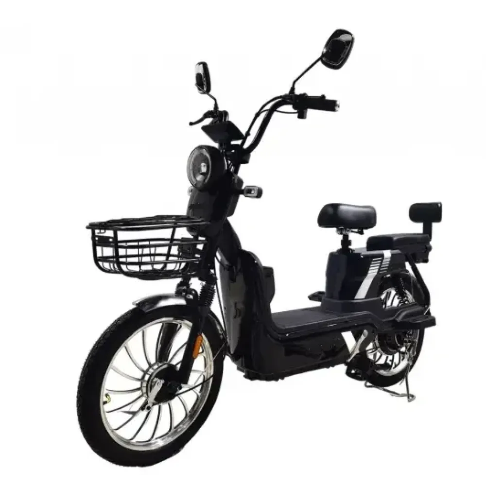 Електровелосипед Crosser CR-3 NEW 800W AGM 60V-24Ah, Чорний, фото 1