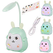 Led rgb usb настільна лампа для дітей для навчання читання 3 режими