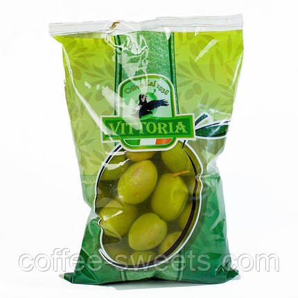 Оливки Vittoria Olive Verdi Dolci Giganti, 500 мл, фото 2