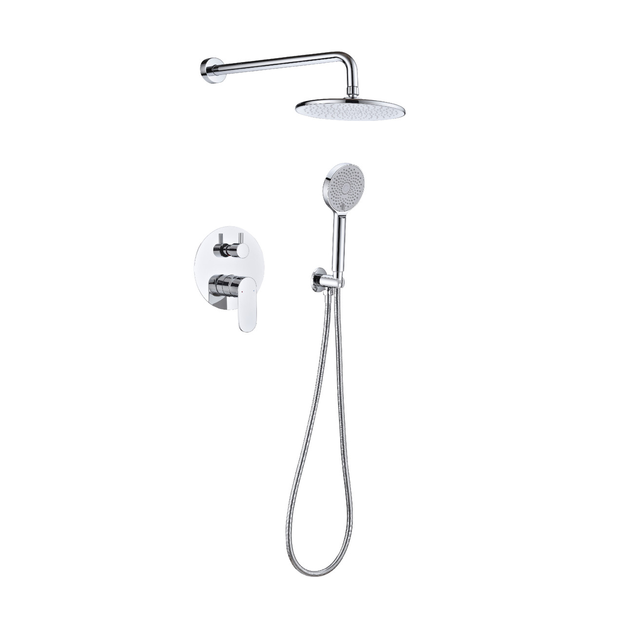 Змішувач для душу прихованого монтажу FADO Nemi хром