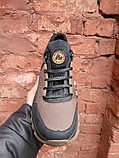 Чоловічі спортивні шкіряні зимові коричневі кросівки низькі merrell з хутром *М-7 кор.бот*, фото 2