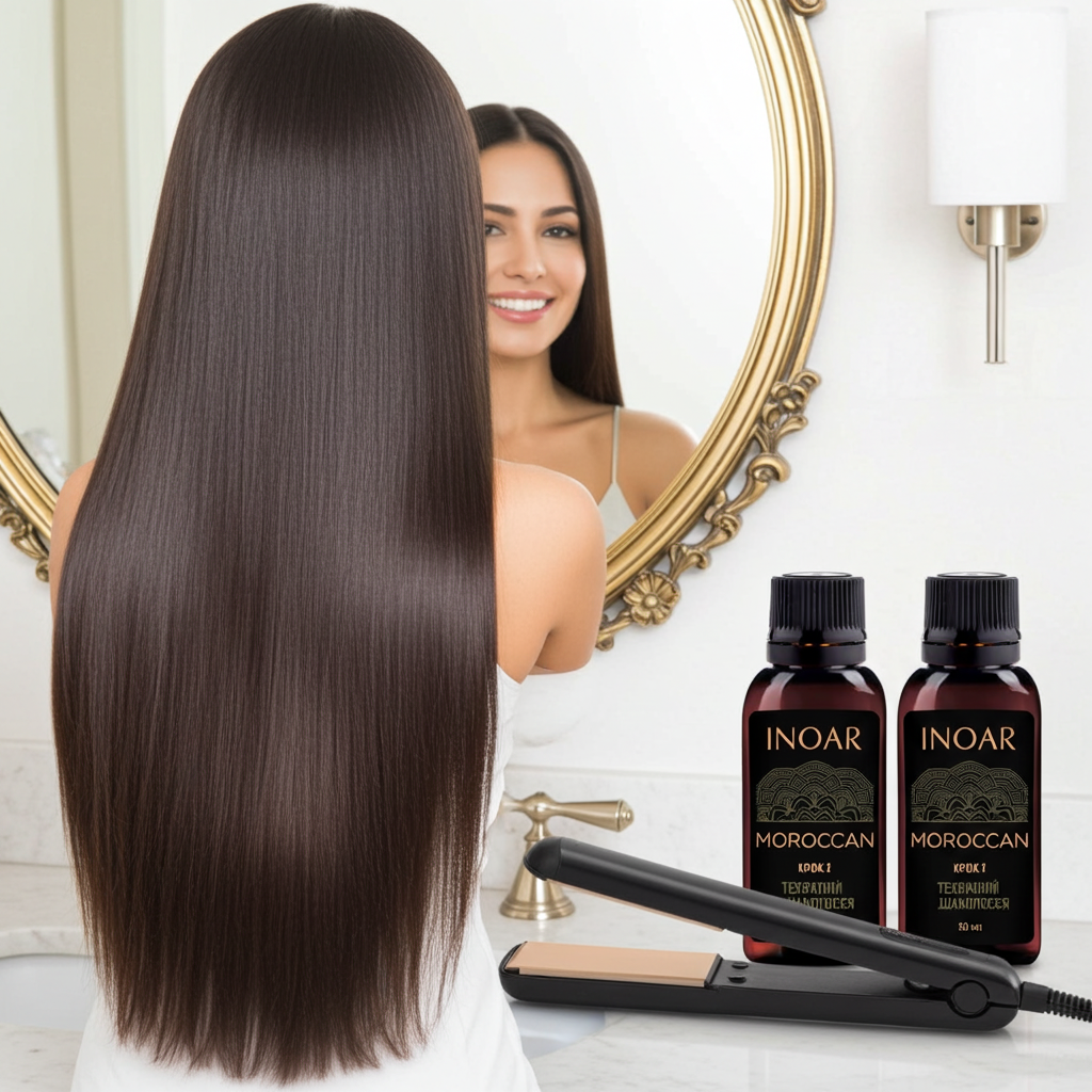 Кератин в домашніх умовах, Іноар Марокко на 1 процедуру, фото 1