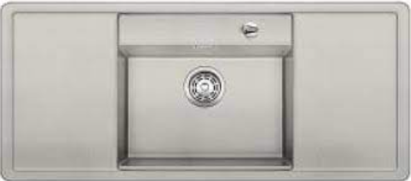 Гранітна кухонна мийка BLANCO ALAROS 6S з обробною дошкою (пісочний) в наявності